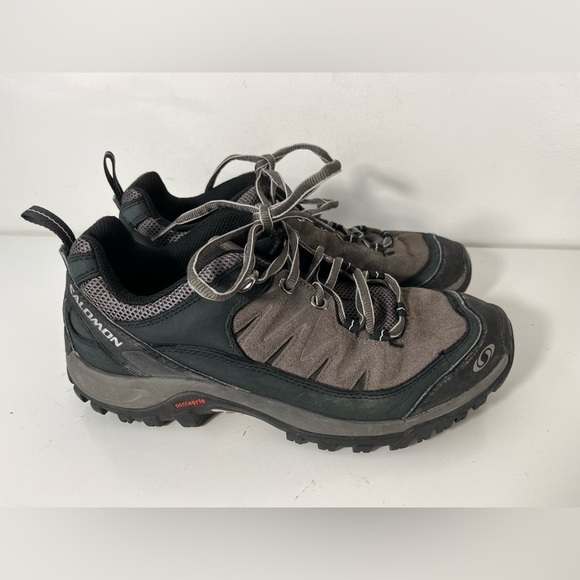 Salomon Mens size 7.5 Hiking Shoes Eur 40 2/3 Model 947158 Hikers - Picture 3 of 8